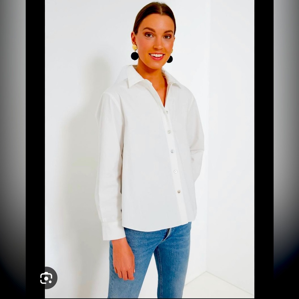 Tuckernuck Pomander Place Jade Pleated Button Down